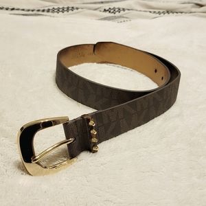 Michael Kors- NWOT Brown Leather Belt